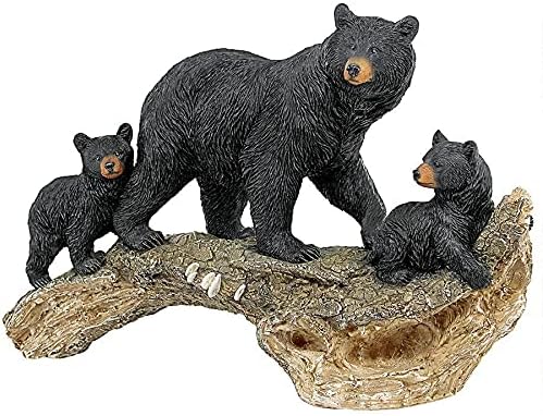 Design Toscano Controlling the Cubs, Mother Black Bear Animal Statue by DesignToscano