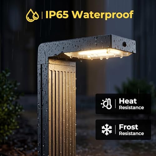 COXSENI Motion Sensor Solar Pathway Lights Outdoor,6 Working Modes,4 Pack - Image 6