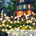 TIALLY 6 Pack 48 LED Firefly Lights Solar Outdoor by Tially