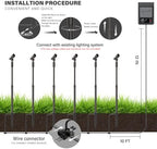 Malibu Low Voltage LED Telescoping Spotlight Wall Light Outdoor Spotlight Waterproof Lighting for Driveway, Yard, Lawn, Flood, Garden, Outdoor Lighting 8406-2606-01 - Image 7