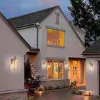 2-Pack Outdoor Wall Light,Vintage Exterior Waterproof Lantern - Image 2