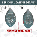 Personalized Sympathy Wind Chimes, Memorial Gifts Wind Chimes for Loss of Loved Ones, Dandelion Commemorative Wind Chime for Mom/Dad 36inch - Image 6