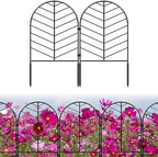 30 Pack Animal Barrier Garden Fence, Metal No Dig Panels, 32ft x 22in High - Image 7
