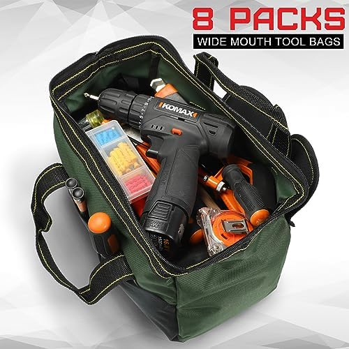 Silkfly 13 Inch 8 Pcs Tool Bags for Men,Waterproof Tools Organizer Bag - Image 3