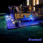 Anordsem Solar Firework Lights Outdoor Garden Fairy Lights 6 Pack Colorful - Image 6