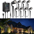 COLOER 8Pack 5W Landscape Lighting Kit with Transformer by COLOER