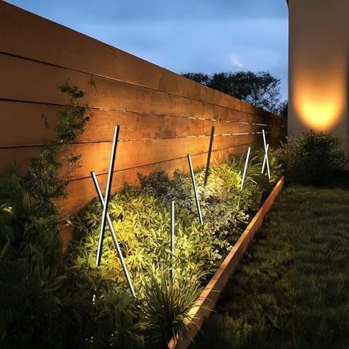 Outdoor Bollard Light Stainless Steel Slim Post Light Modern Pathway Light for Garden Lawn Walkway Yard Driveway Landscape Outdoor Lighting for Villas Hotels Courtyards Parks(X-Large) - Image 4