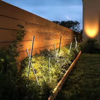 Outdoor Bollard Light Stainless Steel Slim Post Light Modern Pathway Light for Garden Lawn Walkway Yard Driveway Landscape Outdoor Lighting for Villas Hotels Courtyards Parks(Medium) - Image 4
