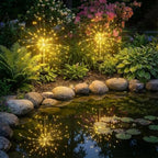 4-Pack Solar Firework Lights for Outside Waterproof Garden Fairy Lights - Image 6