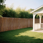 Natural Willow Fence Roll 4FT x 14FT, Eco-Friendly Garden Border Privacy Screen, Rustic Decorative Fencing for Backyard, Patio, Lawn, or Balcony - Image 4