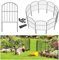 Goovilla Garden Fence, Total 20ft(L) x 24in(H), 19 Pcs, Rustproof Metal by Goovilla
