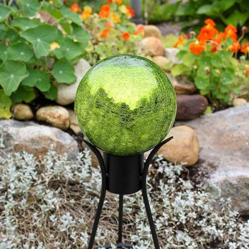 Achla Designs 6" Gazing Globe, Fern Green - Image 4