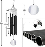 Wind Chimes Wind Chimes for Outside Deep Tone Memorial Sympathy WindChimes with 6 Tuned Tubes Gifts(60'') - Image 2