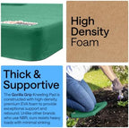 GORILLA GRIP® Extra Thick Foam Kneeling Pad for Gardening, 17.5x11 Grass - Image 3
