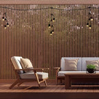 Feit Electric 12ft LED Outdoor Fence String Lights, 10 Sockets, 12pc. S14 LED Bulbs Included, E26 Base, 10 Watts, 2200K, Amber, SLM12-10/FIL - Image 4