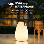 uuffoo 2 Pack Rechargeable Portable Table Lamp with Remote - Image 3