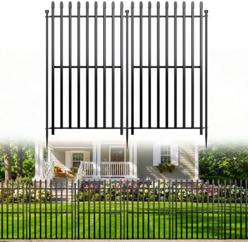 No Dig Decorative Garden Fence, 40in(H)×22ft(L), 10 Panels by FencePost