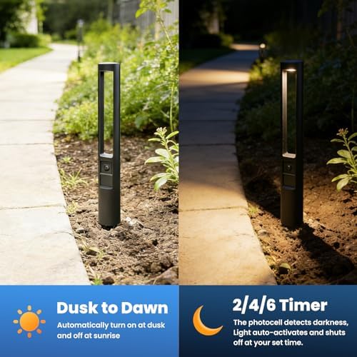 Low Voltage Landscape Lighting All-in-One Pathway Lights 5W 4-Pack - Image 6
