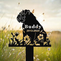 Custom English Bulldog Metal Memorial Stake Sign Personalized British Bulldog Grave Marker Garden Decor Dog Name Yard Remembrance Stake Pet in Heaven Loss of Dog Sympathy Gift by Unknown