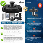 Pond Fountain Aerator，1HP 110V 750W Fountain Pump - Image 3