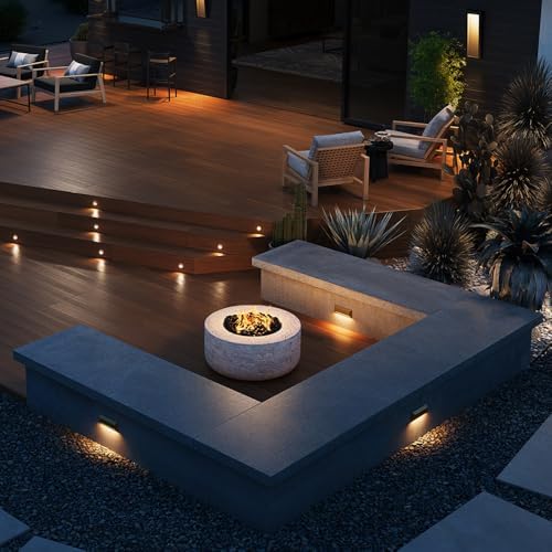 Hinkley Nuvi 12V Large Horizontal Rectangular Landscape Deck Sconce, Bronze - Image 2
