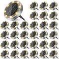 30 Pack Solar Lights Outdoor Waterproof, 8 LED Solar Ground Lights by Unknown