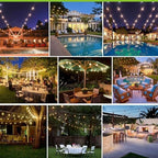 Banord Outdoor String Lights, 48FT Waterproof Patio Lights with 2W Bulbs - Image 6