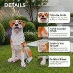 Hound Dog Garden Statue Resin Outdoor Decor Figurine for Yard Lawn Patio - Image 3