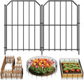 Goovilla Garden Fence, Total 19ft(L) x 24in(H), 19 Pcs, Rustproof Metal by Goovilla