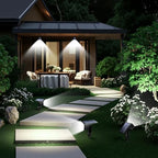 TECKNET Solar Spot Lights Outdoor Waterproof, 59 LEDs, Cool White, 4 Pack - Image 7