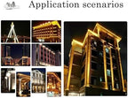IP67 Waterproof Narrow Beam Spotlight - Landscape Lights, Adjustable Wall Wash Light, Outdoor Recessed Spot Light, for Building Facades Landscape Projection Lighting(Red,5W(AC85-265V)) - Image 7