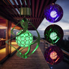 2 Pcs Solar Wind Chimes Color Changing Hanging Light - Image 5