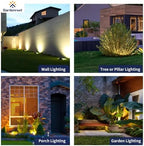 Gardenreet Low Voltage Well Light - Brass Ip65 LED All Weather In-Ground Hardwired Lighting, 12V Directional Fixture, Antique Bronze for Pathway Floor Tree Without MR16 Bulb - Image 5