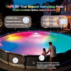 Upgraded Magnetic Pool Lights for Above Ground and inground Pool - Image 2