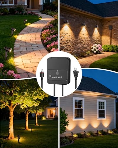 ZZXX All-in-One Low Voltage Landscape Lighting Kit Dusk to Dawn, 8-Pack - Image 5