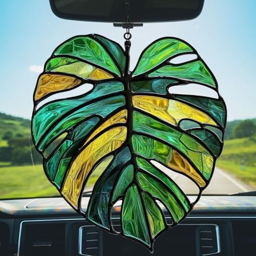 Monstera Leaf Acrylic Suncatcher - Image 5