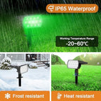 WELALO Color Changing Solar Lights Outdoor, IP68 Waterproof, RGB, 6 Pack - Image 5