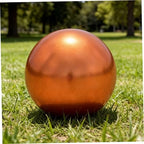 Gazing Balls, Stainless Steel Gazing Balls for Garden, Mirror Polished Garden Globes Outdoor & Indoor Decor, Dia 7.87 Inch - Image 3