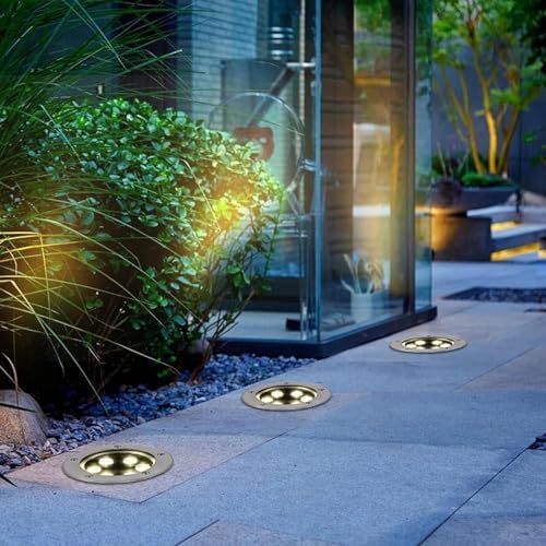 Submersible RGB Light - Outdoor Recessed Spot Light, IP68 Waterproof Color Changing Underwater Pond Spotlight, with Remote Control, for Pool Yard Landscape Lighting(24V,3w) - Image 6