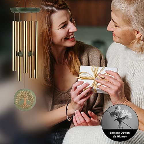 Astarin's Tree of Life Wind Chimes 36in Outdoor Garden Gift for Mom Grandma - Image 6