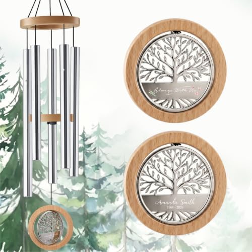 Personalized Memorial Gifts Wind Chimes for Loving Memory by ExtrabilyOfficial