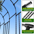 BUKLIYN Garden Arch Trellis - Garden Arch Size: 92.5in(L) * 105in(H) - Image 5