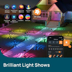 Linkind Smart Solar Pathway Lights SP6,Pattern Switch Solar Lights Outdoor - Image 4