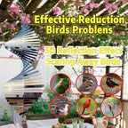 Hanging Wind Spinners,3D Spiral Highly Reflective Stainless Steel Metal Wind Spinner Outdoor Garden Decor,Bird Devices Deterrent to Scare Away Yard Birds12in 2Pcs - Image 3