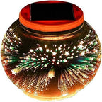 Solar Night Lights for, Mosaic Glass Ball Garden Lights, for Bedroom Party Garden Patio Yard Decoration Lighting Solar Outdoor Table Lamp (Star) - Image 2
