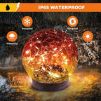 Solar Globe Lights Outdoor Waterproof-Solar Balls-Solar Garden Lights Orbs - Image 2