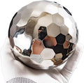 304 Stainless Steel Gazing Ball Sculptures Diamond Ball Decoration Mirror Hollow Decor Ball Reflective Garden Sphere Hollow Metal Ball Ornament Statues Gazing Globe for Home Garden (10 inch) by Unknown