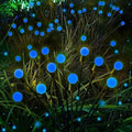 6 Pack Solar Firefly Lights Outdoor Swaying Garden Decorations 48 LED Blue by Albelt