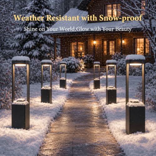 23.62 Inch 3000K LED Pathway Lights for Outdoor Waterproof Driveway Lights - Image 6