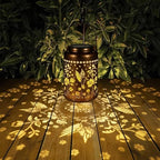 2 Pack Solar Lanterns Outdoor Waterproof, Hummingbird Garden Decor Gifts for Women Mom Grandma Hanging Solar Lights Metal Solar Decoration Outside for Yard, Patio, Lawn, Pathway - Image 2